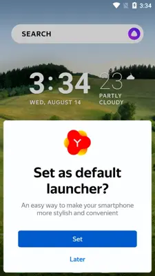 Yandex Launcher android App screenshot 7